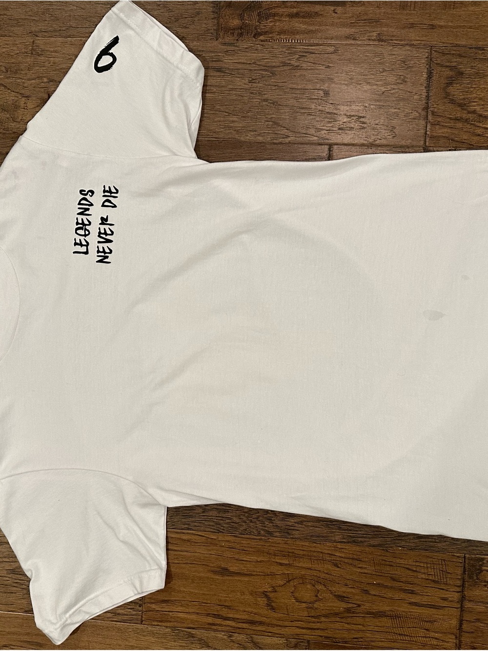 Juice WRLD 999 Club Legends Never Die White Graphic Tee